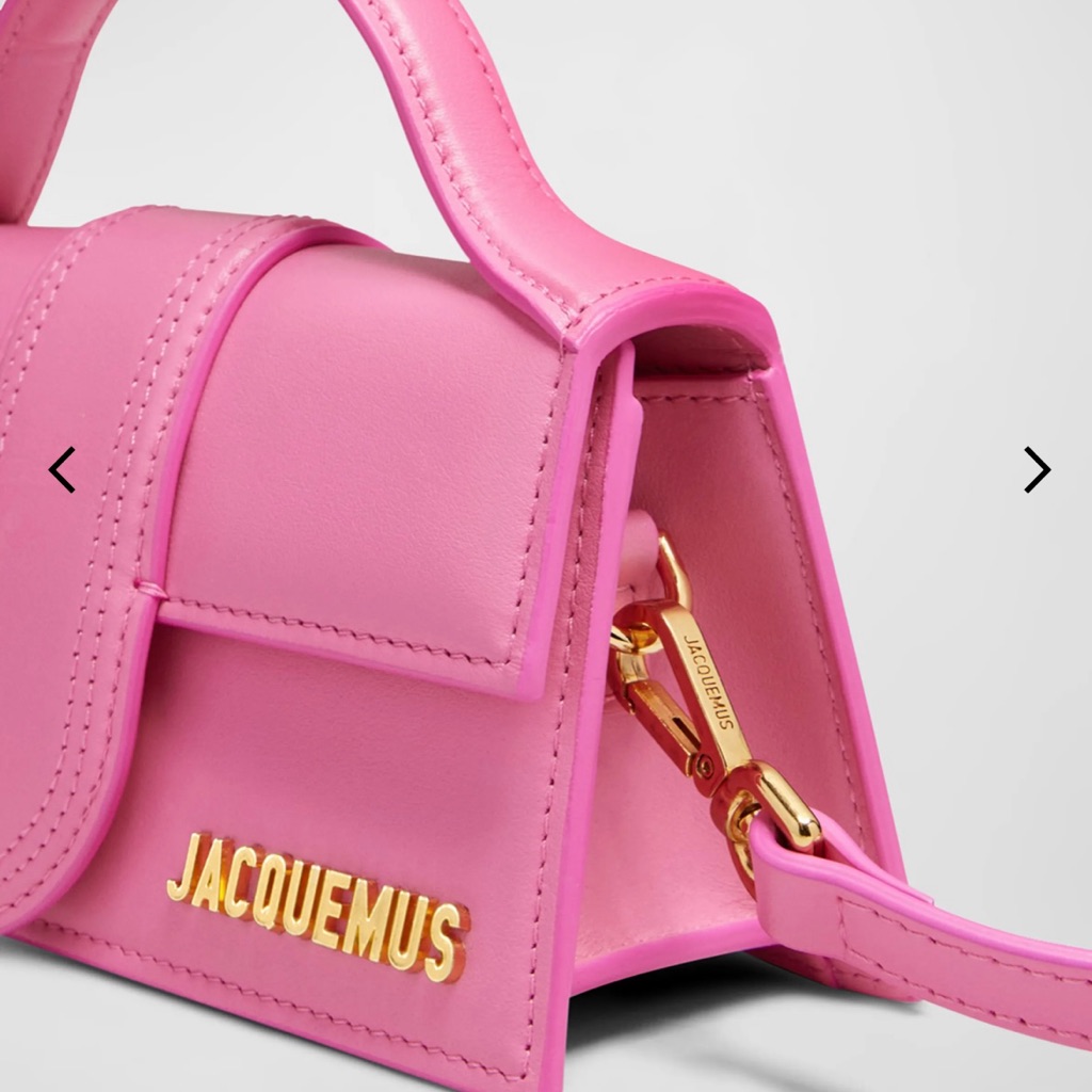 Authentic Jacquemus Le Bambino Pink Bag, Used Only Once, Excellent Condition.